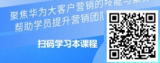 【线上视频课】华为大客户营销-技能与素养